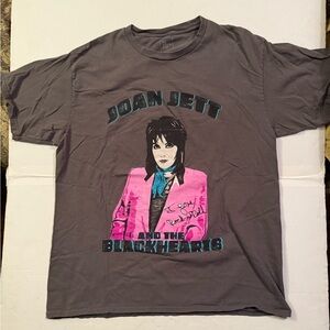 Joan Jett and The Blackhearts Graphic Tee - Charcoal